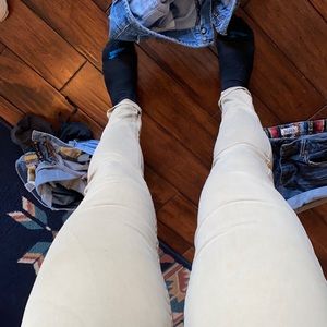 Like new American eagle khaki skinnies